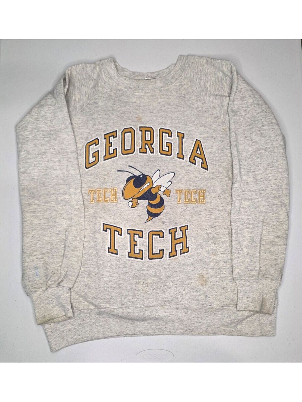 70s NCAA Georgia Tech Yellow Jackets Crewneck